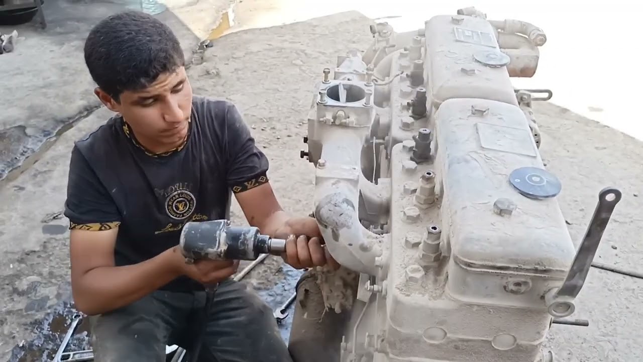 تفليش محرك مولدة رايمن مع وسام🎖️الفيتر 🇮🇶 مشاهدة ممتعة للجميع وشكرا لكم 💝🛠️⚙️🪛🔨🔩🔧👌🎥💐
