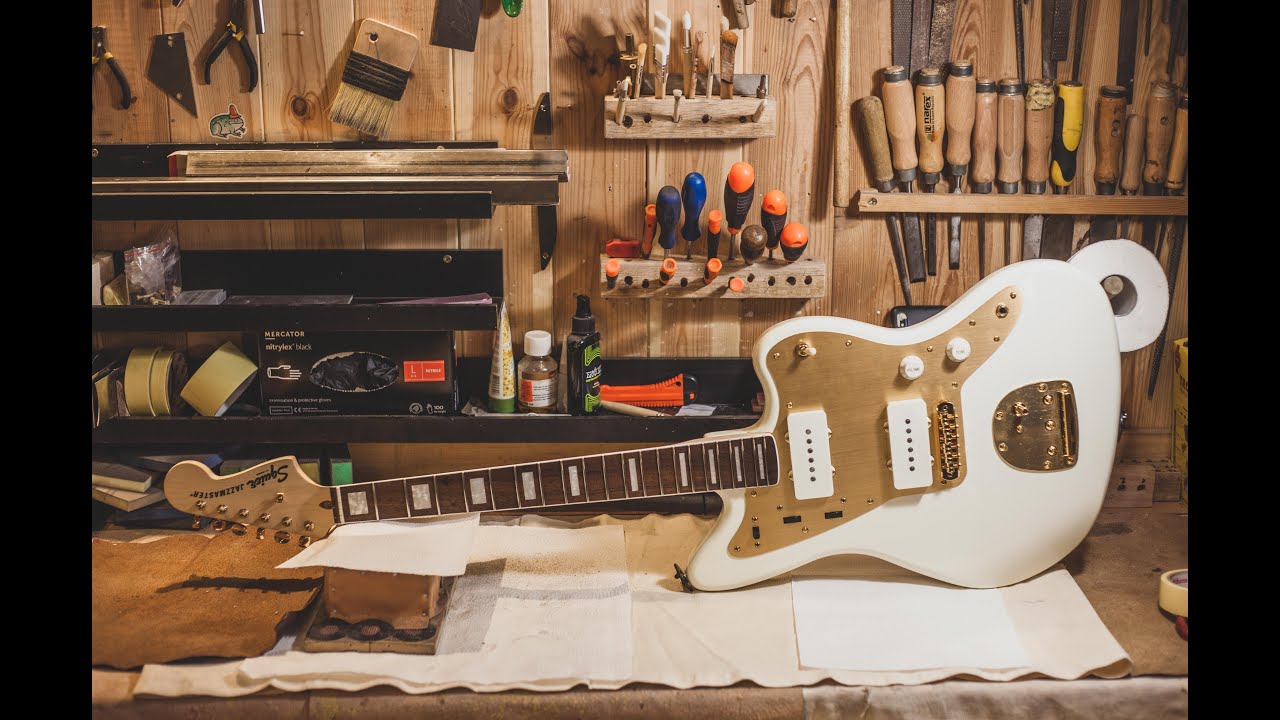 Squier Jazzmaster 40th Anniversary - Full Setup - Soundcheck