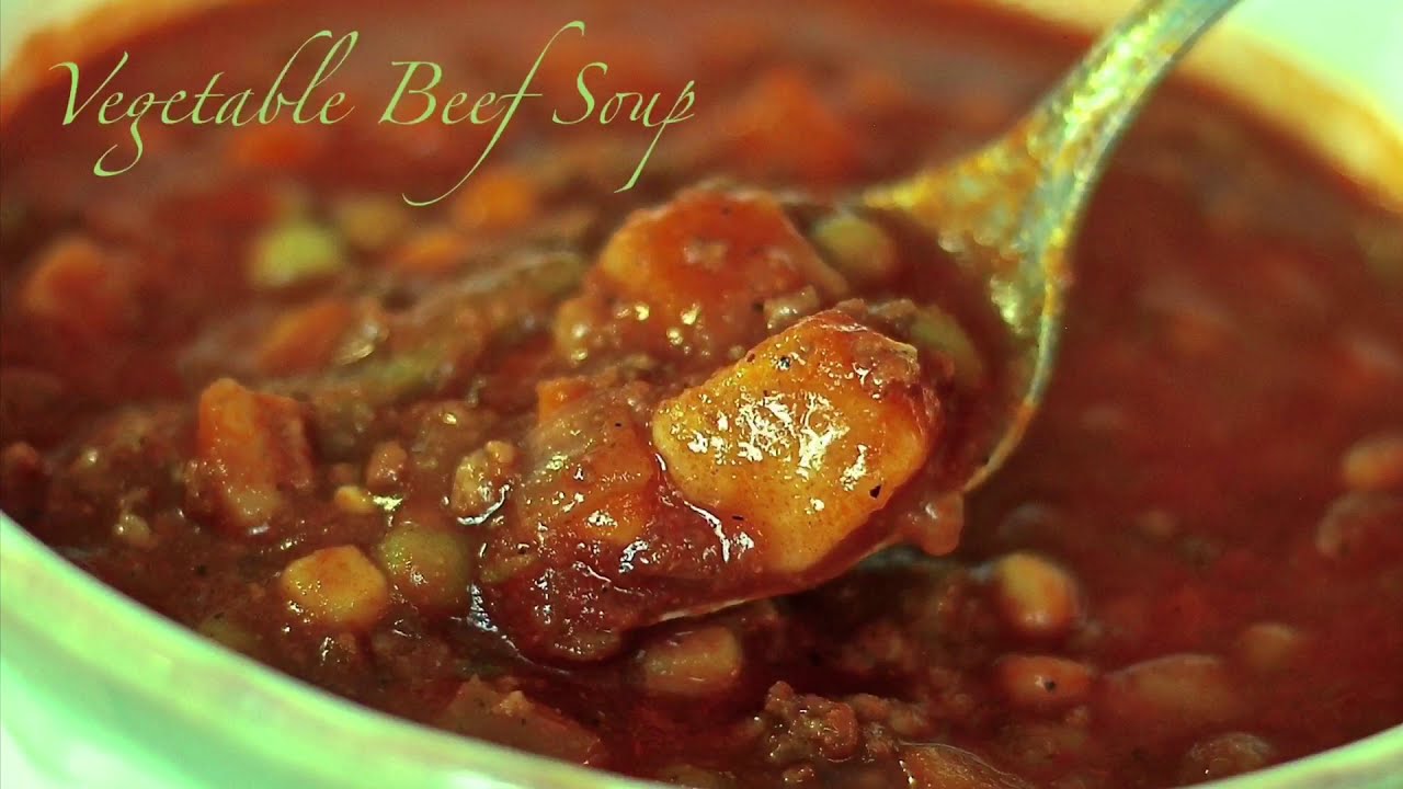 Vegetable Beef Soup Recipe // How to make Vegetable Beef Soup // Easy delicious SOUP RECIPE