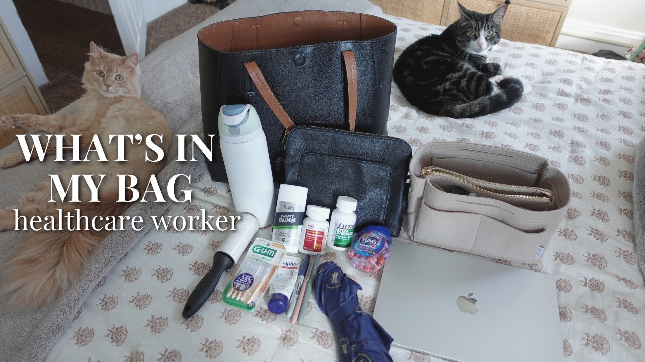 What’s in My Bag as a Healthcare Worker | prepared for anything, daily essentials, must-haves