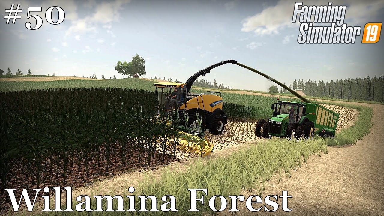 Willamina Forest #50-Chopping Corn-Late Summer Year 2 Timelapse