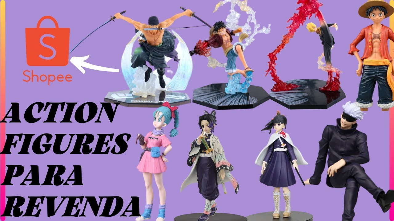 ✅ [2021 ATENÇÃO] Action Figures Comprados na SHOPEE/Revenda/SUPER UNBOXING