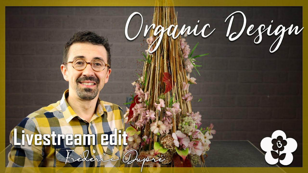 Creating an organic foam-free flower arrangement together with Frédéric Dupré!