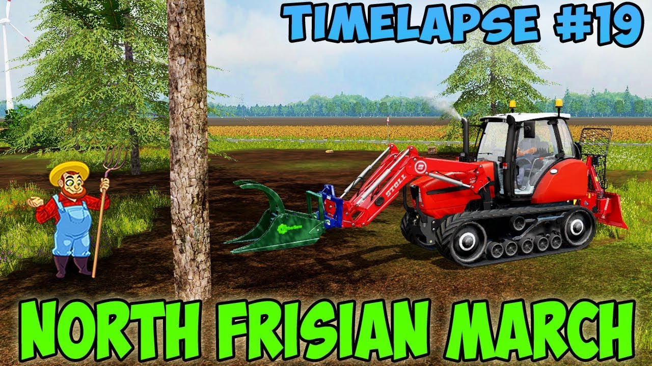Farming simulator 17 North Frisian March Map v 2 0 Timelapse ep#19