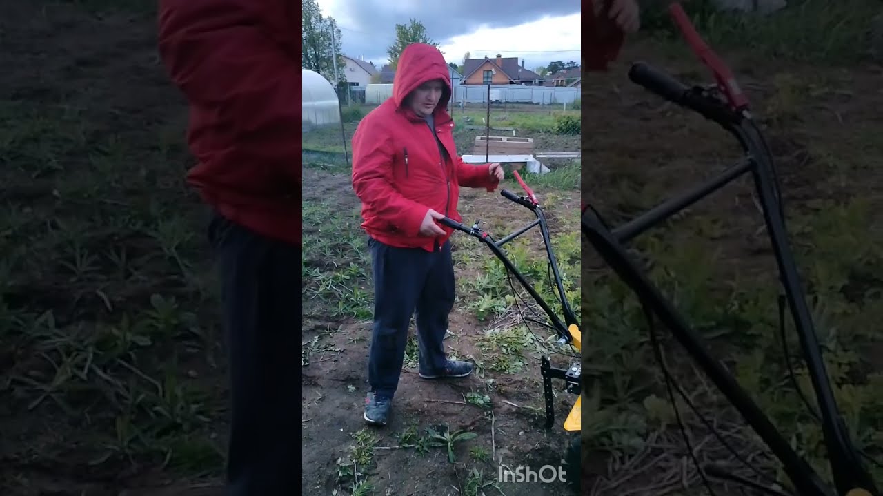 Первый запуск мотоблока Huter MK-1000P