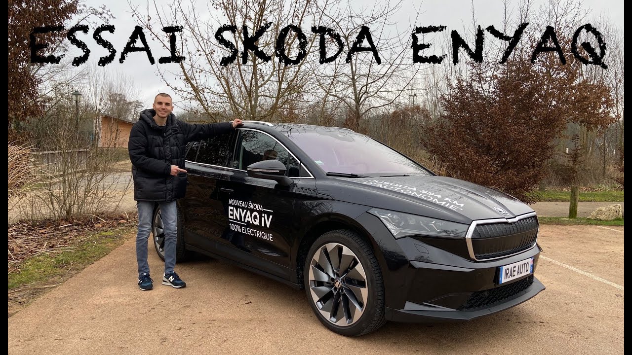 ESSAI SKODA ENYAQ IV 80 : Le meilleur SUV électrique familial !