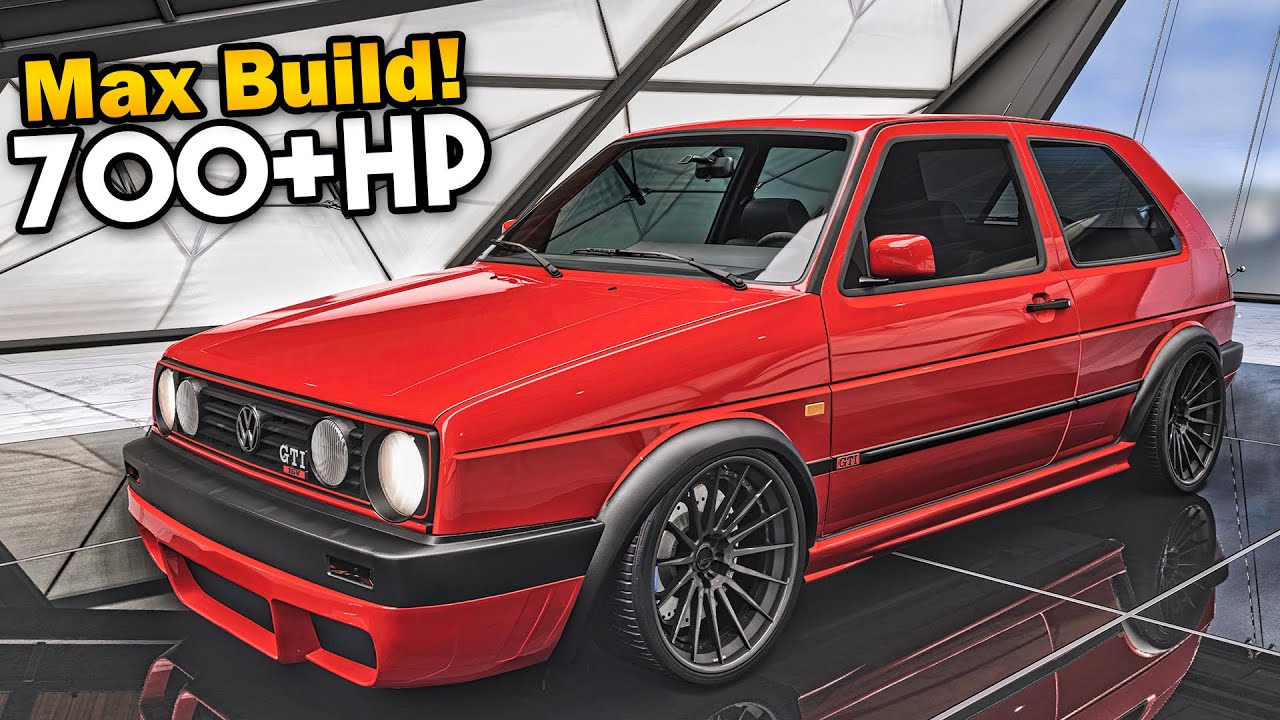 Forza Horizon 5 Car Customization - 700+HP Volkswagen Golf GTI 16v Mk2