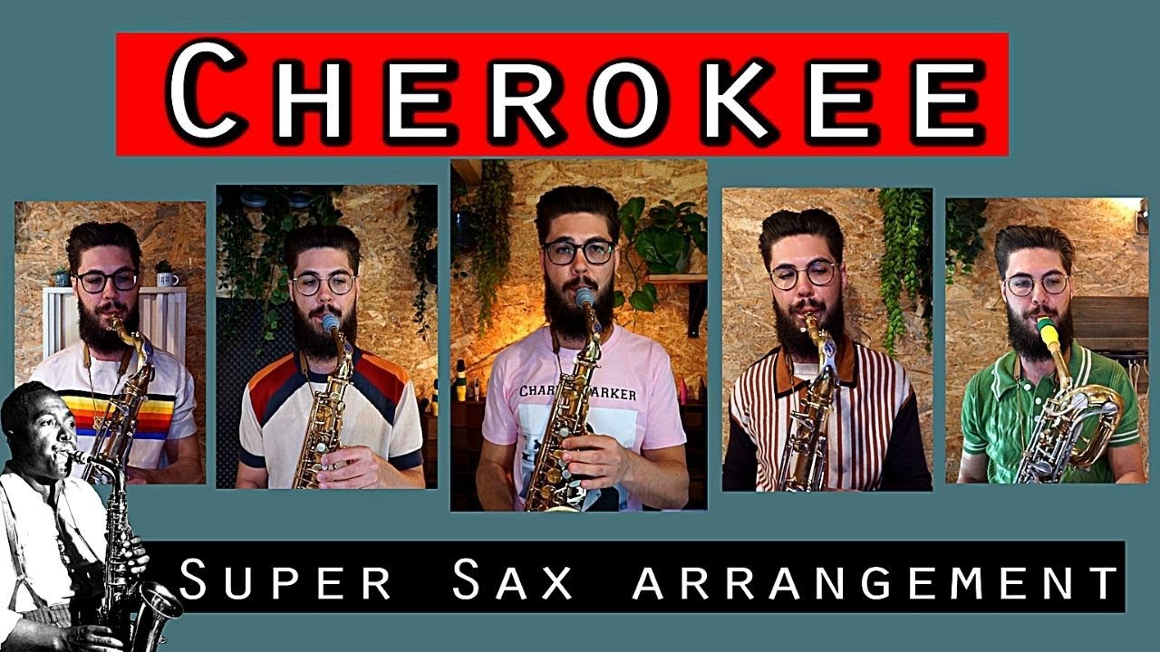 Charlie Parker Cherokee solo for Sax Section (feat. Pandemonium Big Band)