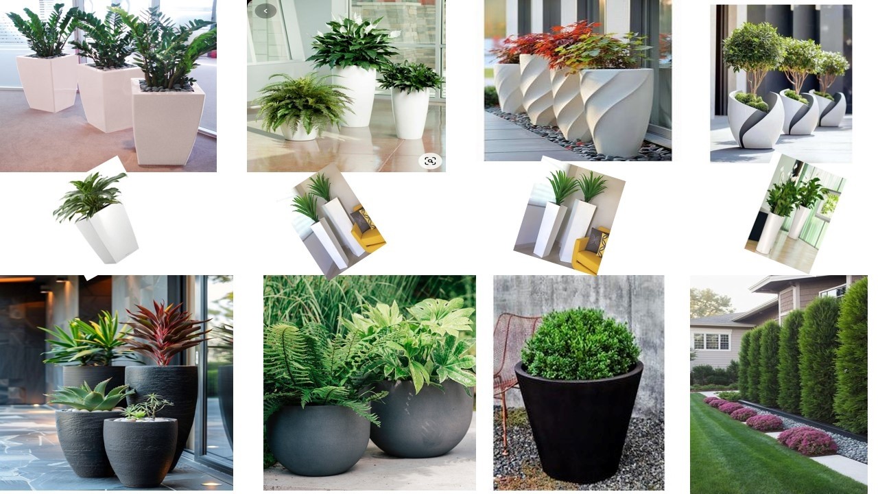 Elegant Garden Indoor and Out door Planter Design Ideas