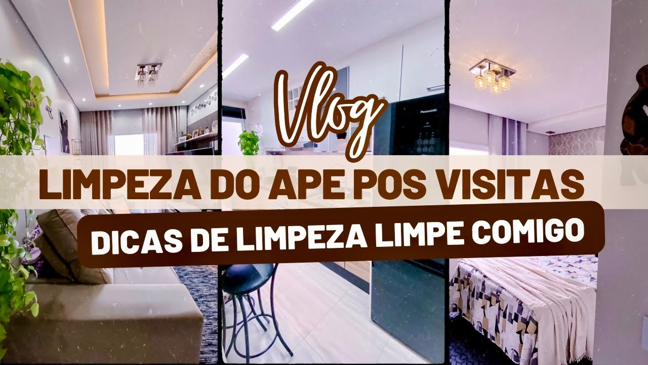 COMO ORGANIZAR O APARTAMENTO PÓS VISITAS | aspirador sem fio + dicas de limpeza + fogão de indução