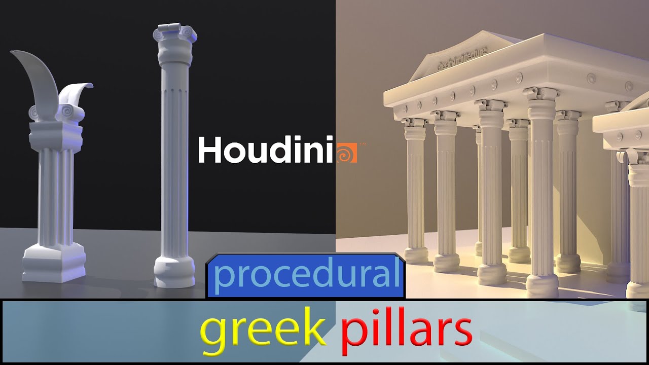 Procedural Greek Pillars