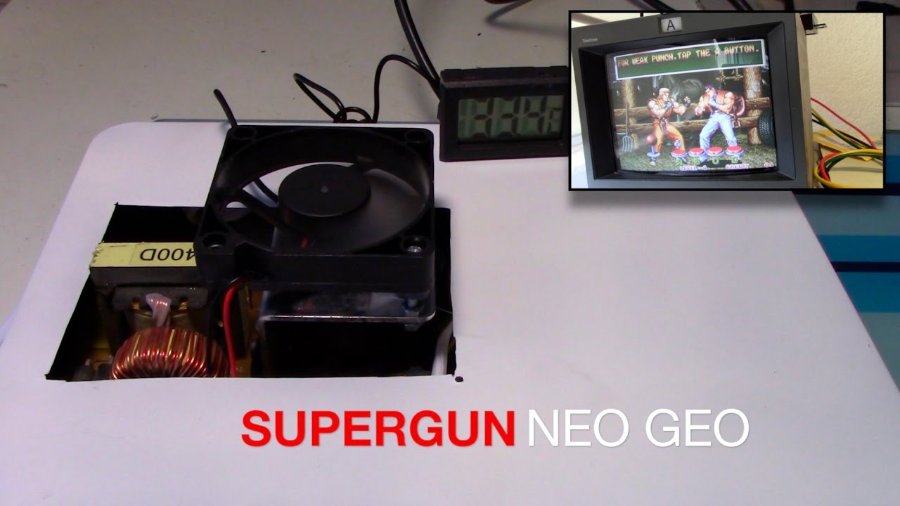 SUPER GUN para NEO GEO