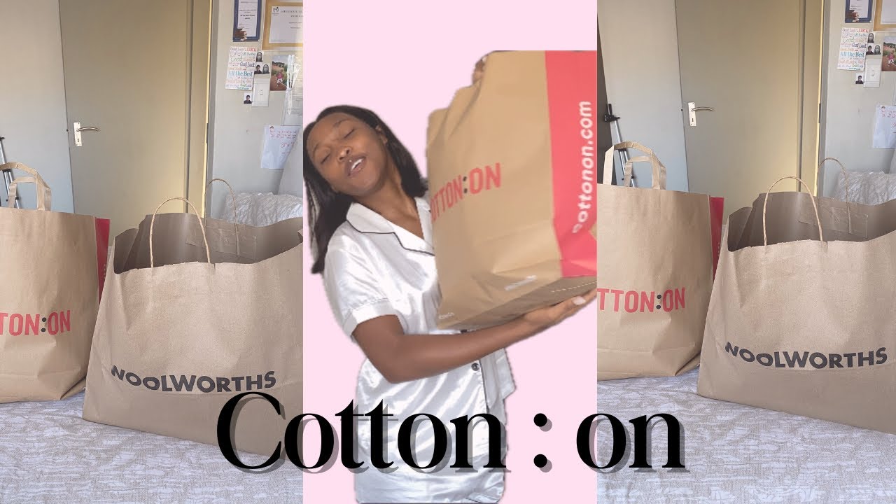 COTTON ON TRY ON HAUL/ WINTER EDITION // SOUTH AFRICAN YOUTUBER