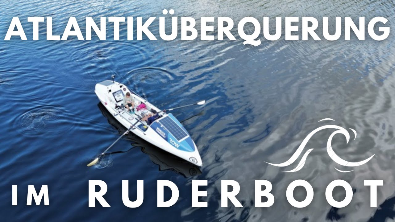 UNFASSBAR! Alleine mit dem Ruderboot über den ATLANTIK 🚣