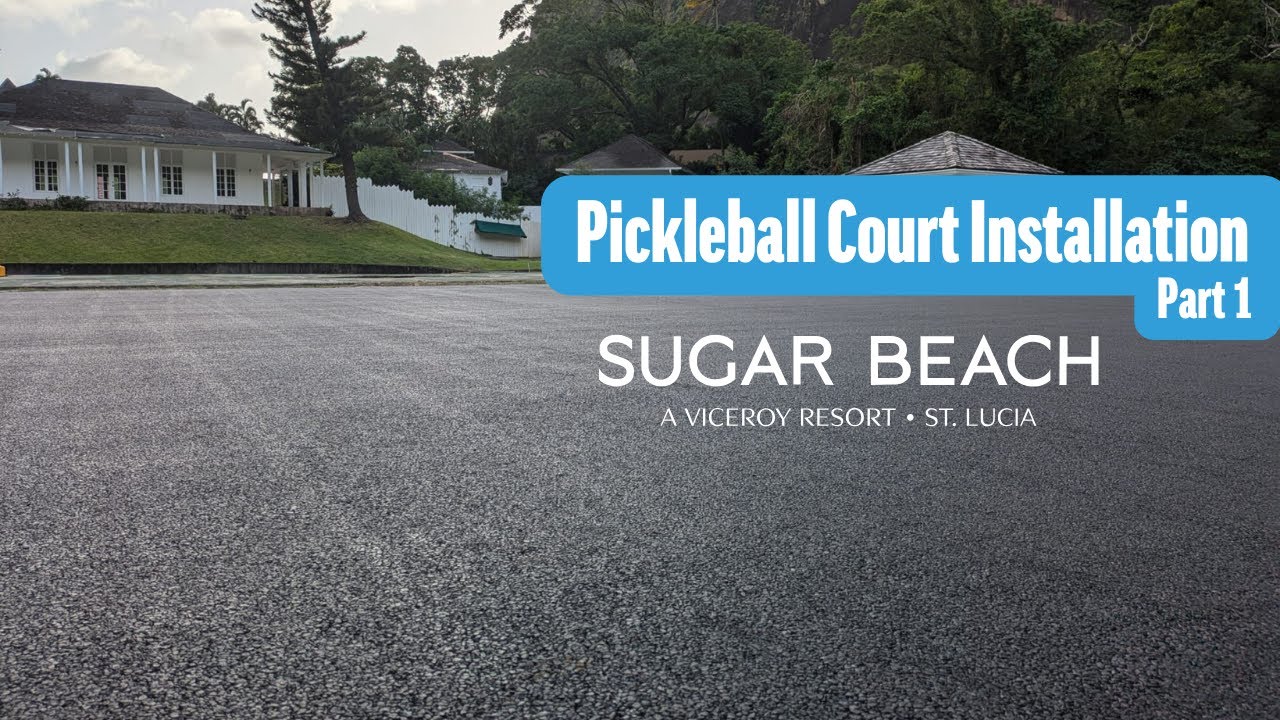 Perfect Pickleball Court Construction Powered by EZ Street Ambient&reg; Asphalt