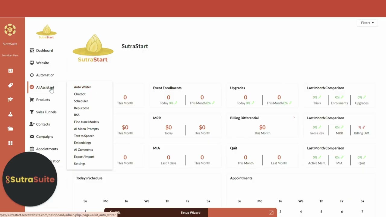 SutraStart Dashboard Tour | Where Everything Lives | SutraSuite Tutorial