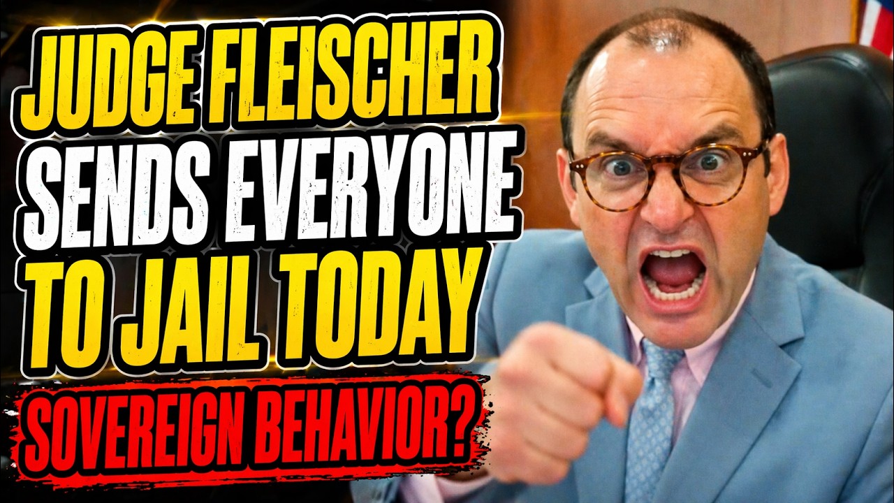 Judge Fleischer EXPLODES &mdash; Defendant Bad Behavior Gets Everyone Sent To Jail