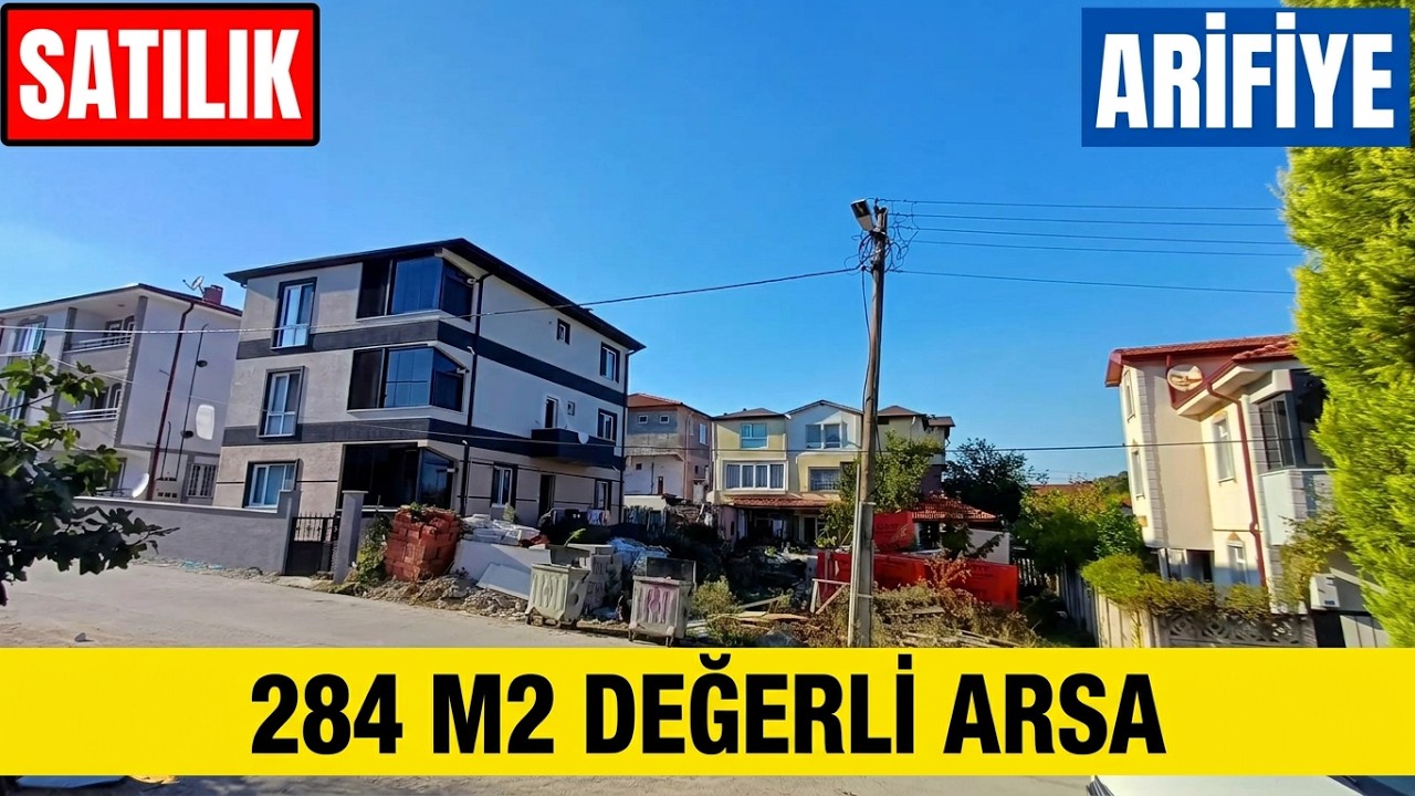 (SAHİBİNDEN) SAKARYA ARİFİYE NEVİYE MAHALLESİ SATILIK ARSALAR &MUHARREM BOZKURT'dan SATILIK ARSALAR 