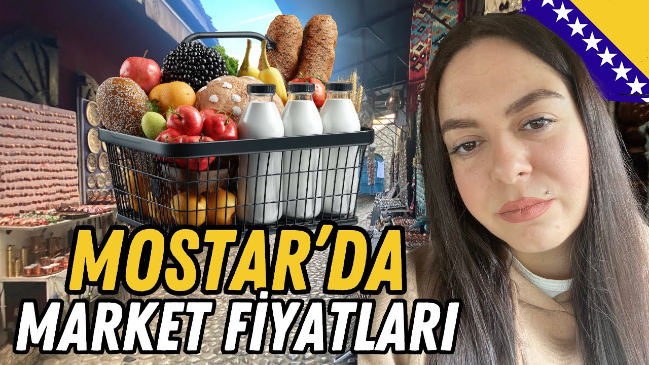 Mostar’da Market, Yemek ve Konaklama Fiyatları🇧🇦 