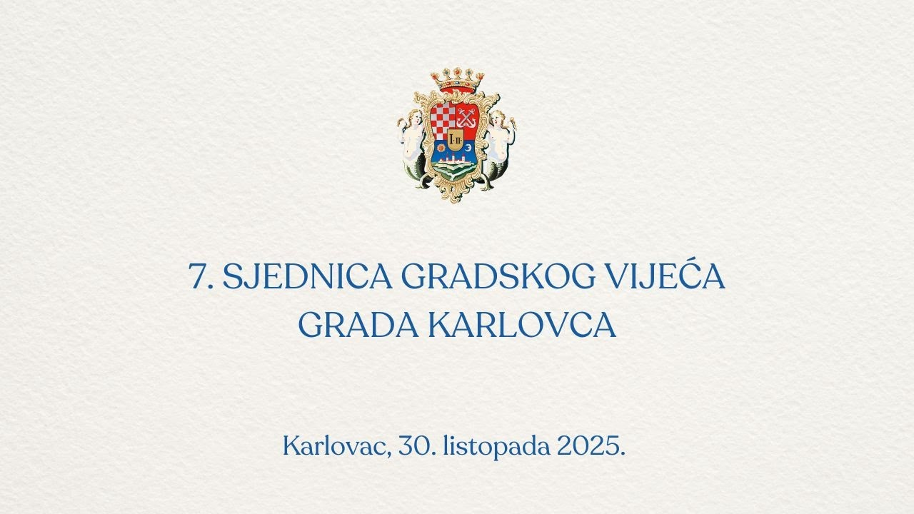 7. sjednica Gradskog vijeća 2025.