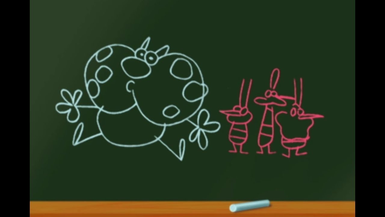 हिंदी Oggy and the Cockroaches - Don't Rock The Cradle (S02E129) - Hindi Cartoons for Kids