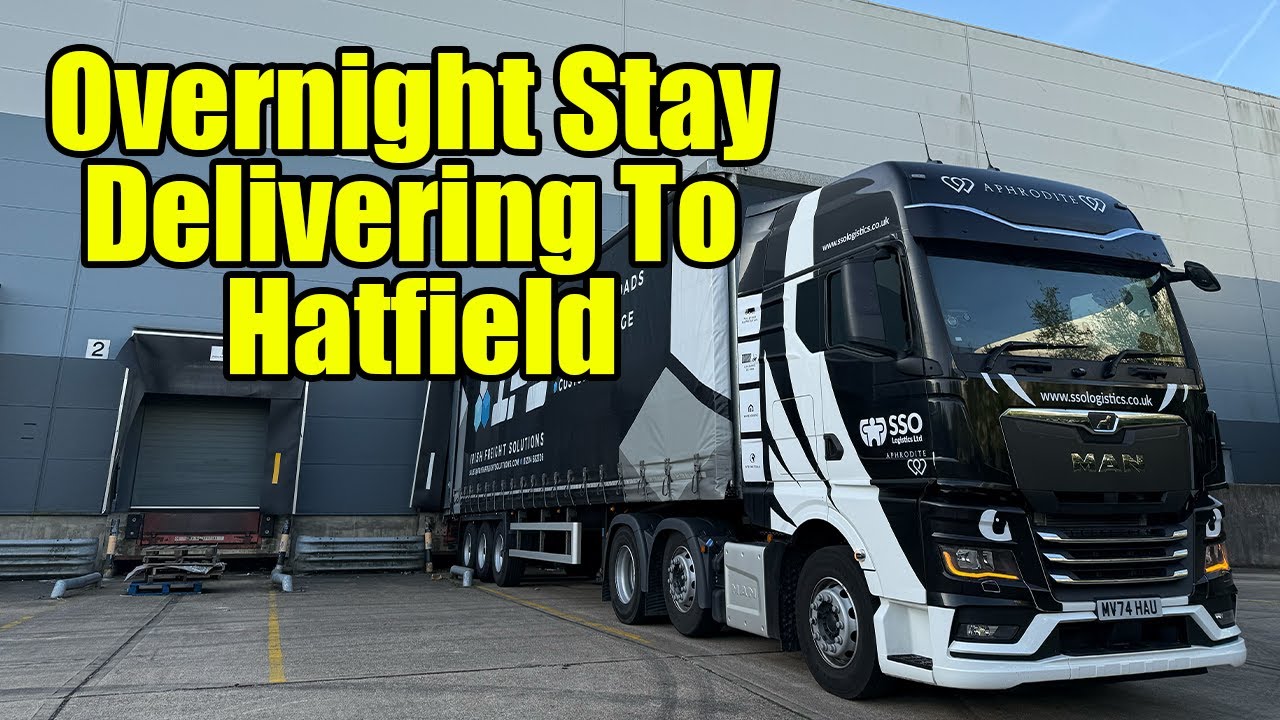 Overnight Stay Delivering To Hatfield | Vlog 383