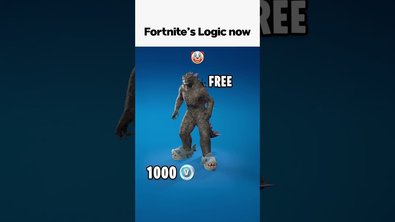 Fortnite's logic now vs then 😭