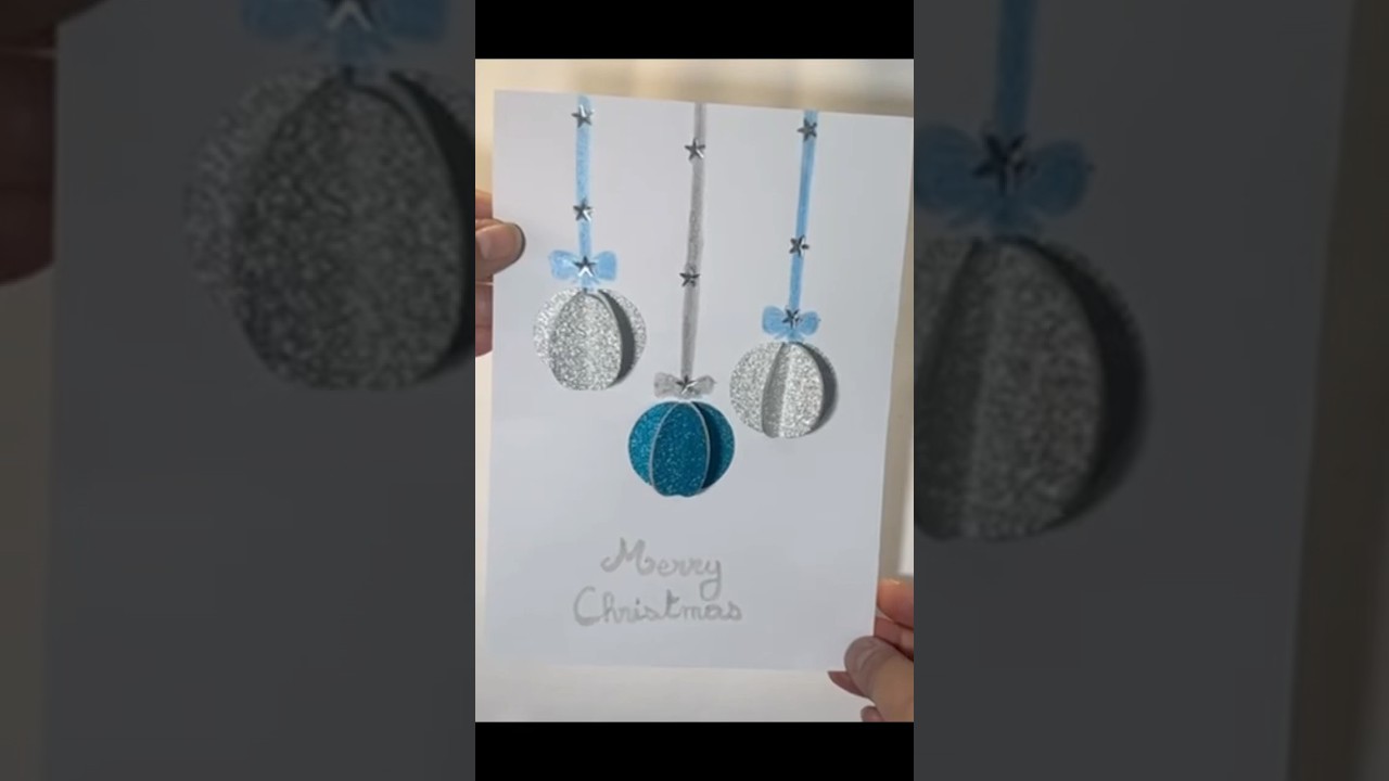 Christmas gift card for kids school | creative ideas 