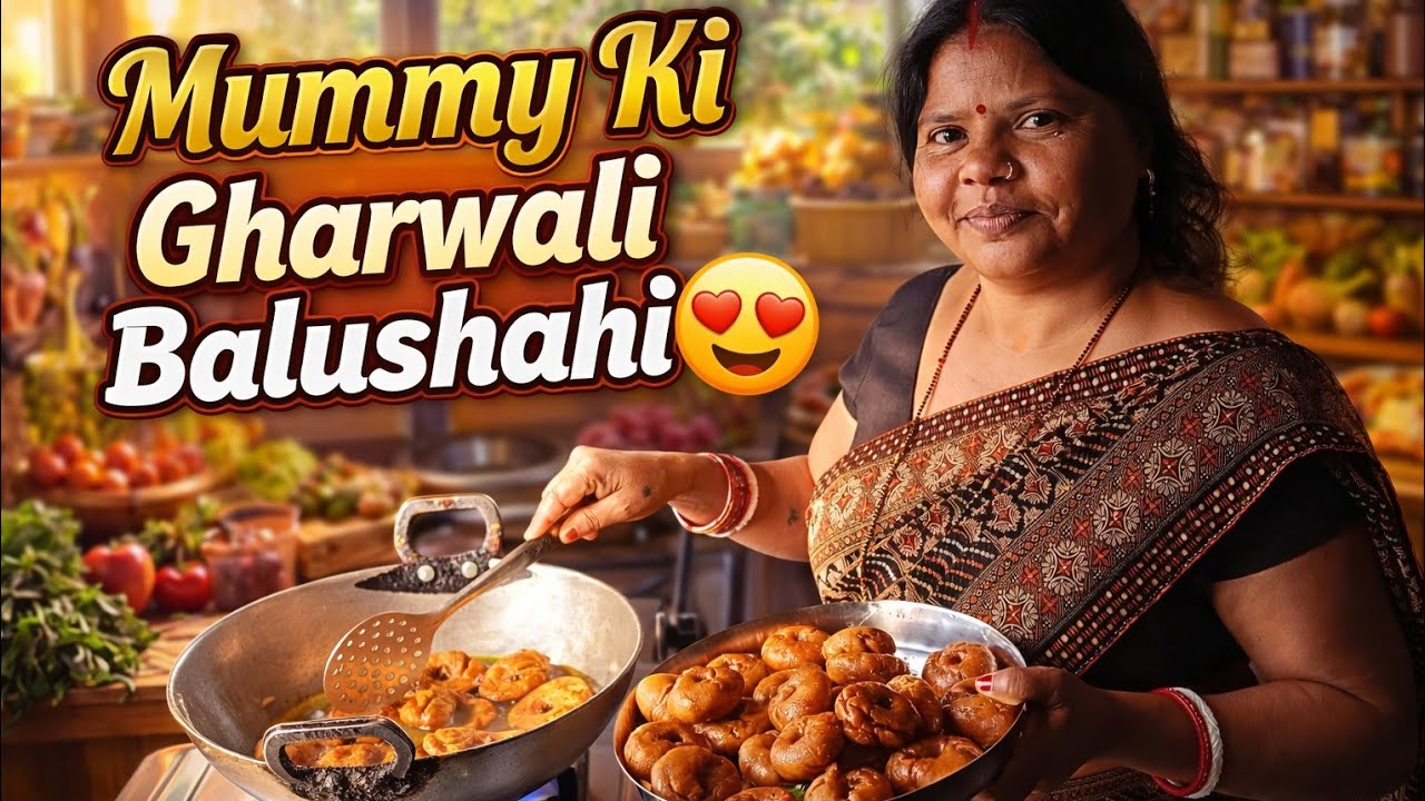 Mummy Ki Gharwali Balushahi 😍