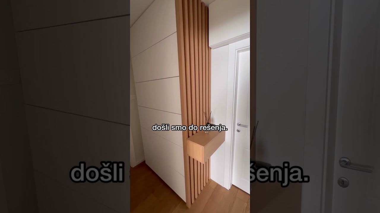 Kada je hodnik mali, #enterijerdela nadje re&scaron;enje. 🤌🏻 #enterijer #interiordesign #interior