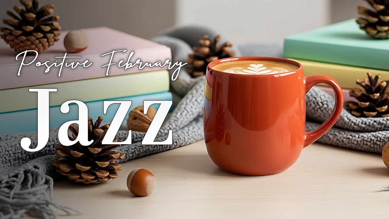 Positive February Jazz ☕ Soothing Bossa Nova Piano & Exquisite Coffee Jazz Music for Work & Focus