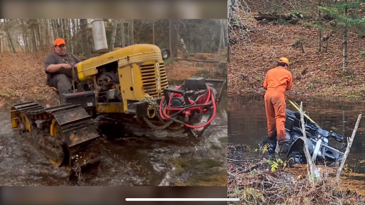Oliver crawlers first off road recovery!
