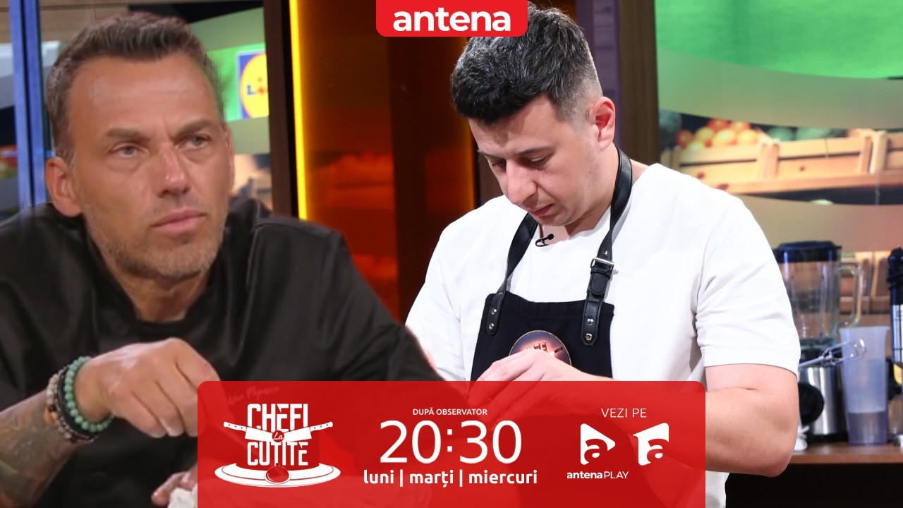 Andi Ștefan Drăgulin a gătit o tartă cu cremă de borș! Care a fost verdictul jurațilior