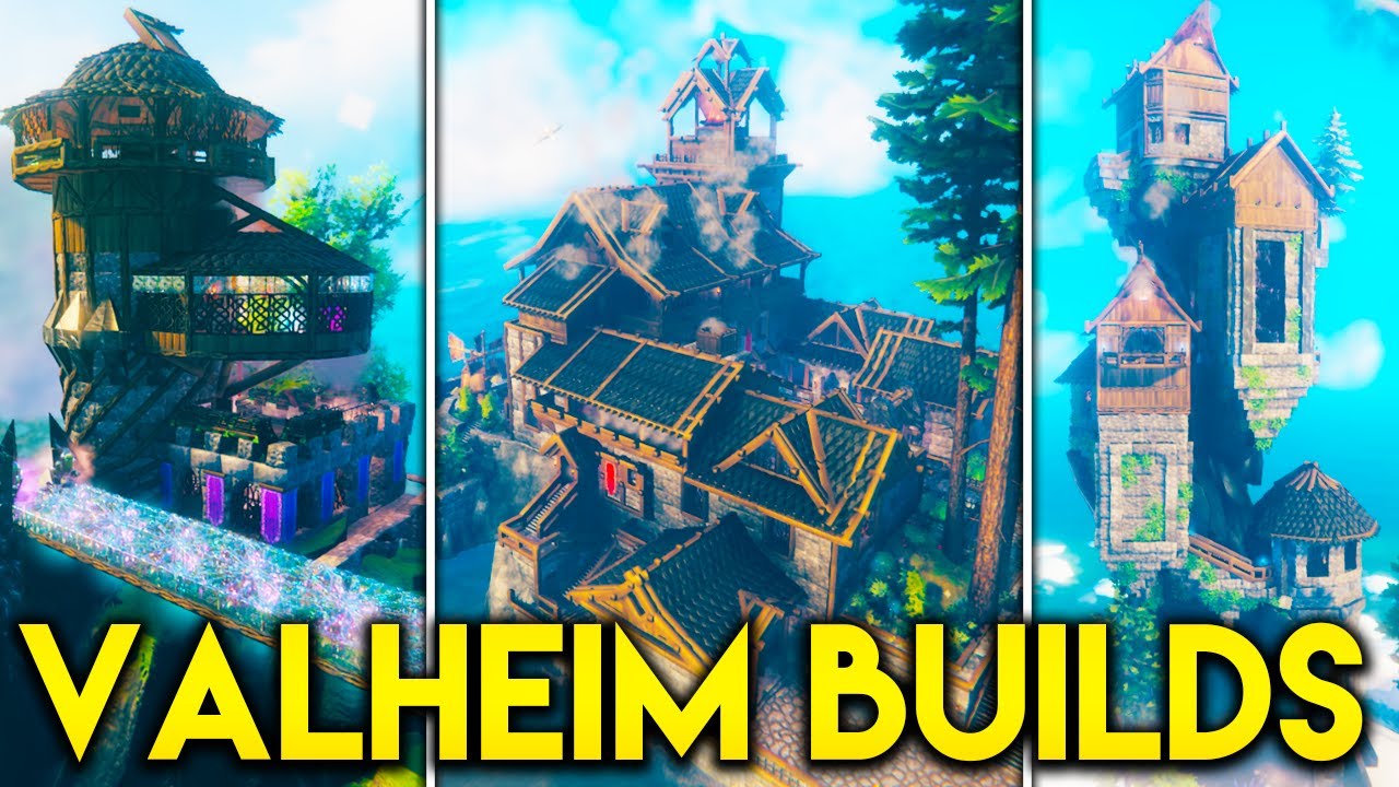 Valheim Builds Compilation - Amazing Valheim Builds!
