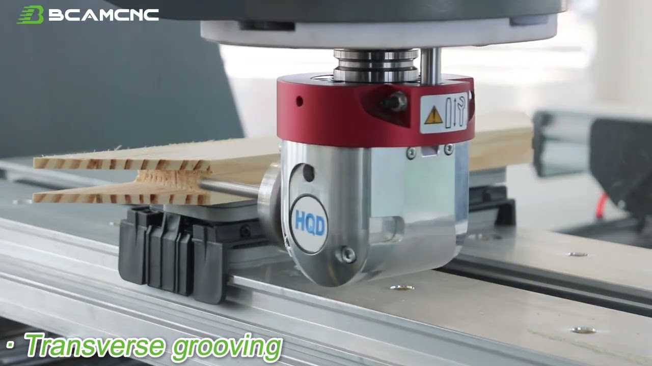 Tenon, Grooving and Angled Cutting on One CNC Router