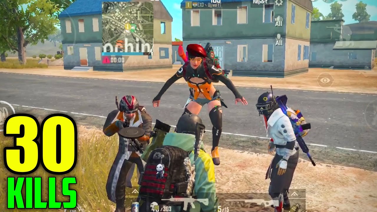 I KILLED MY BIG FANS !! | 30 KILLS SOLO VS SQUAD | PUBG MOBILE