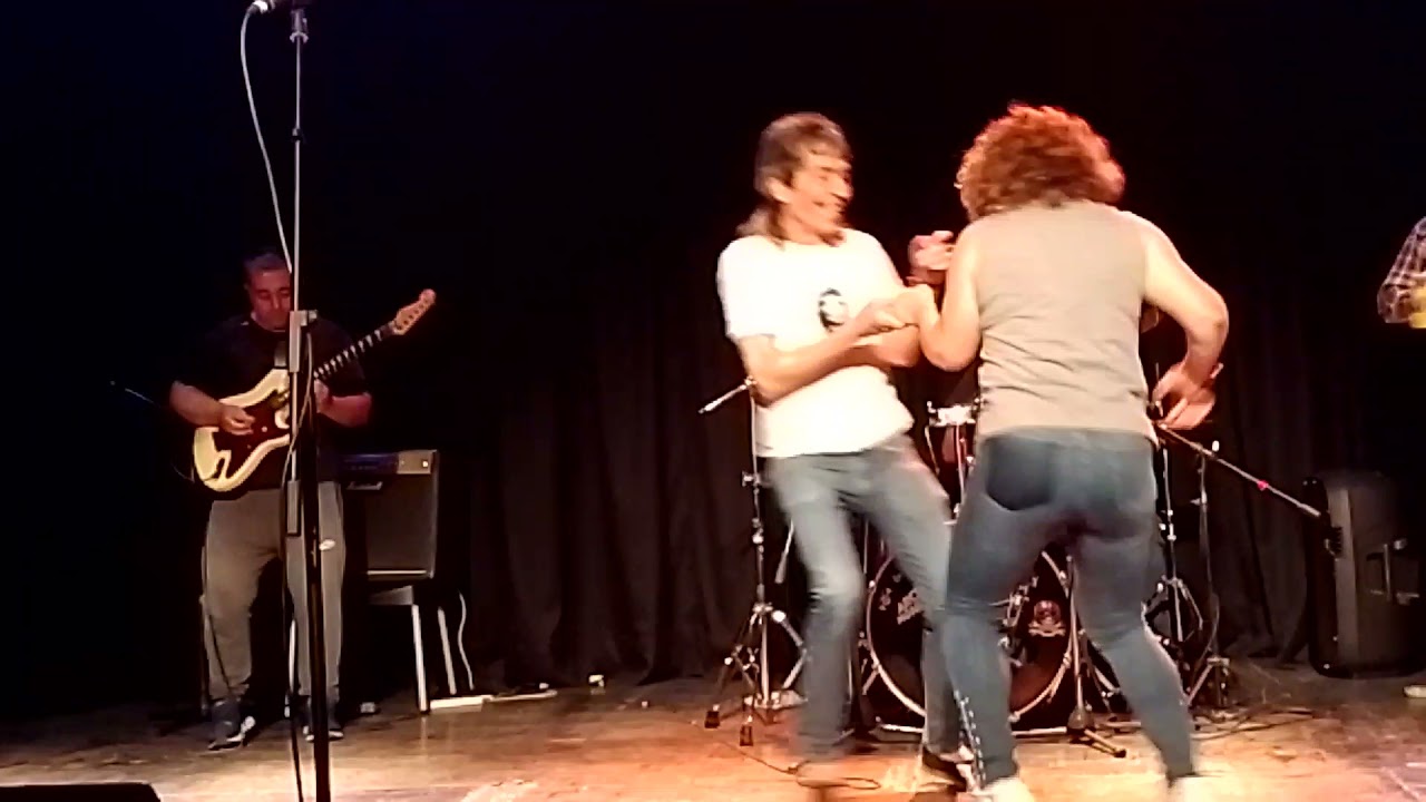 Bailando Rock and Roll Jagger y Norma