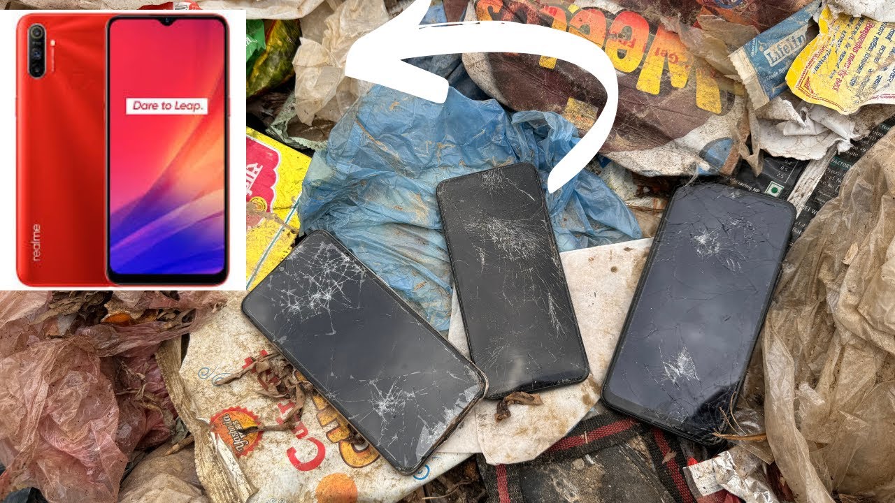 OMG! Big LuckyDay! i Found Restore Broken Realme C3 Garbage