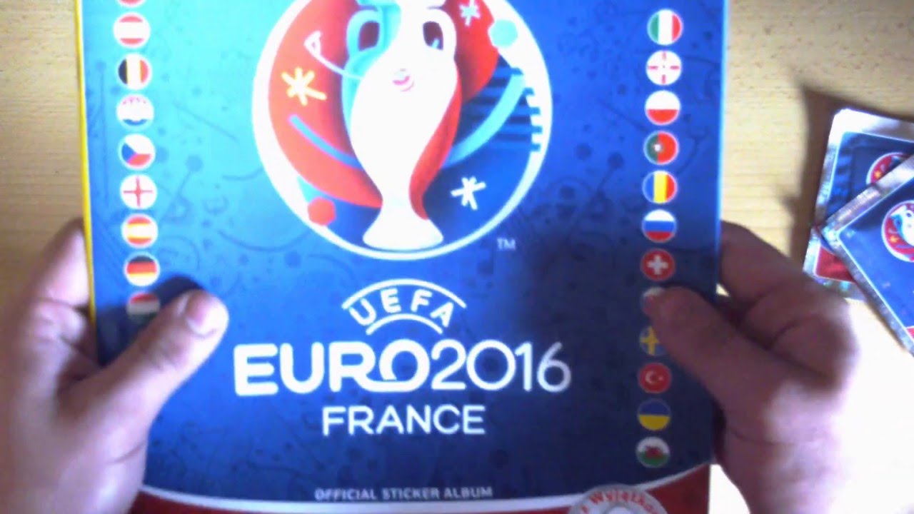 #1 Panini UEFA Euro 2016 France Official Stickers Collection - Unboxing, Recenzja