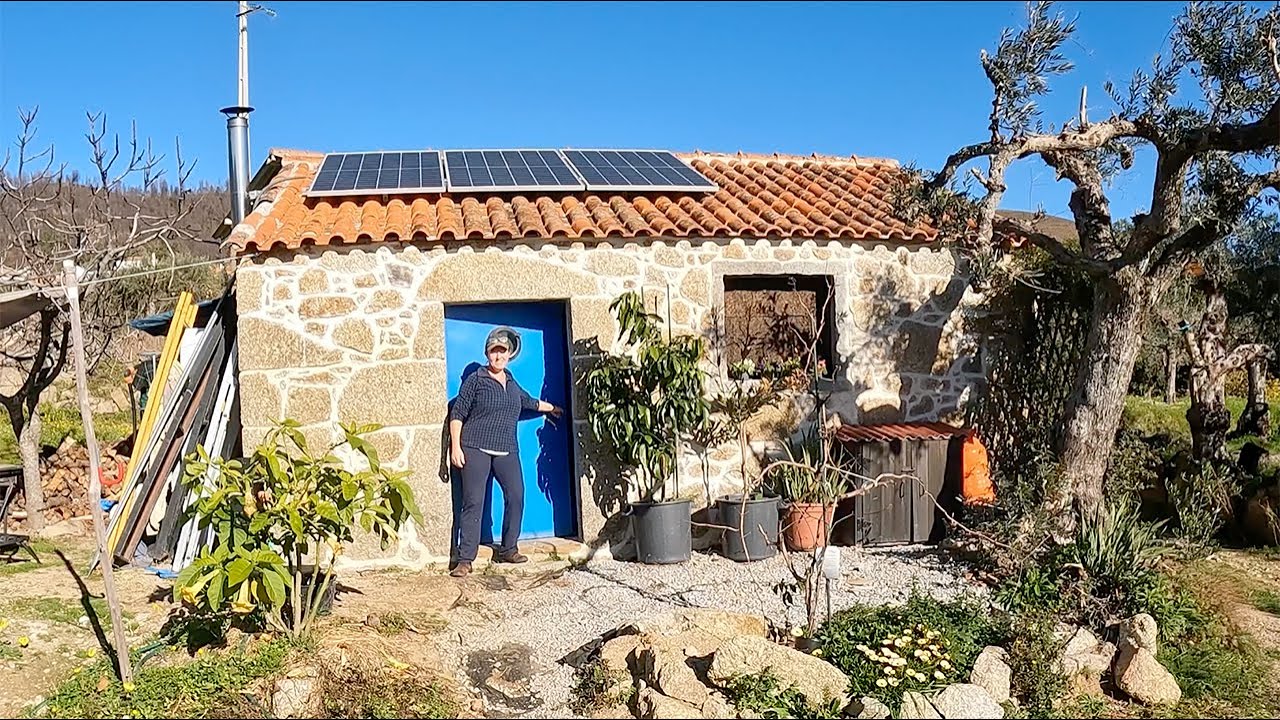 TOUR INSIDE MY OFF GRID TINY HOUSE & THE BUILD FROM THE START