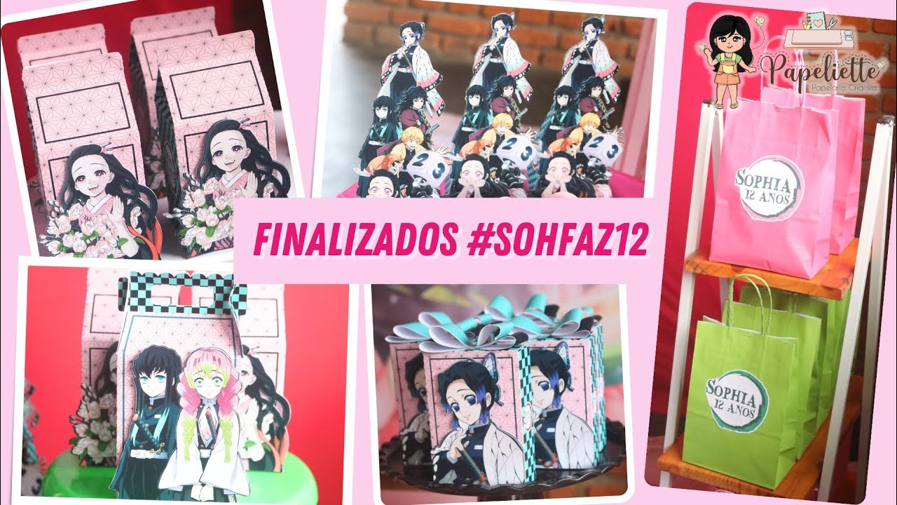 Personalizados e Lembrancinhas finalizadas #SohFaz12