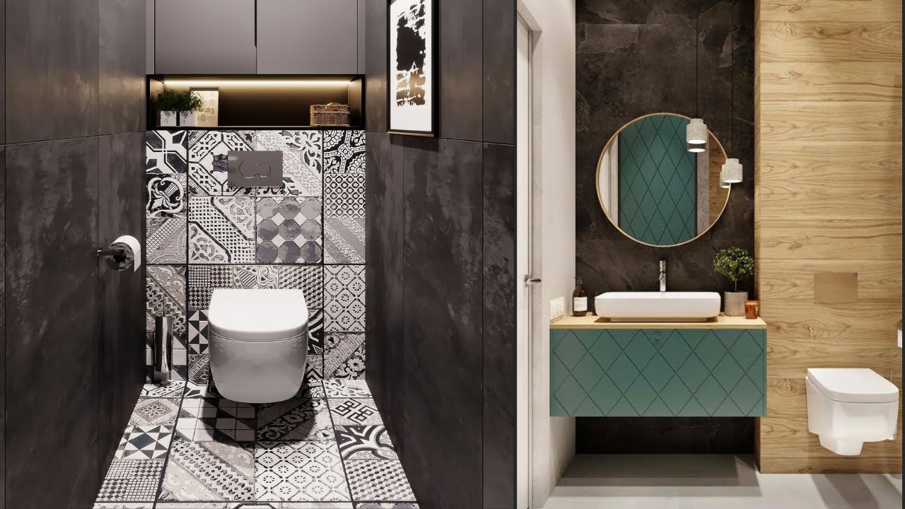 20 Best Powder Room Design Ideas 2024 | Transform Your Small Bathroom into a Stylish Half Bathroom