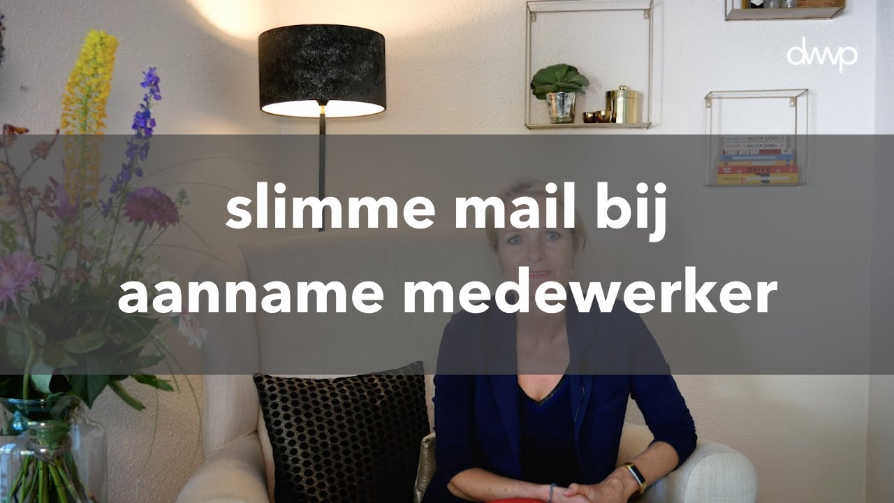 Slimme mail bij aanname van je medewerker