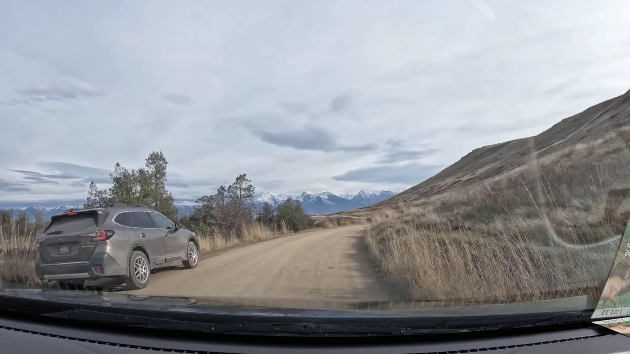 Roadtrip Archive 212 - Lolo Pass, ID to CSKT Bison Range to White Pine, MT - USA - Driving Timelapse