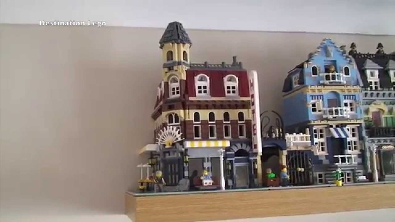 Обзор модульного здания LEGO Cafe Corner 10182 (набор 2007 года)