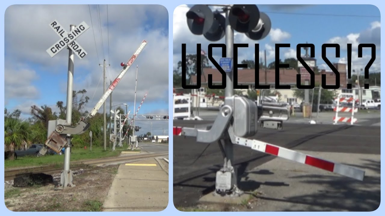 Railroad Crossings with Pedestrian Gates (Part 1)