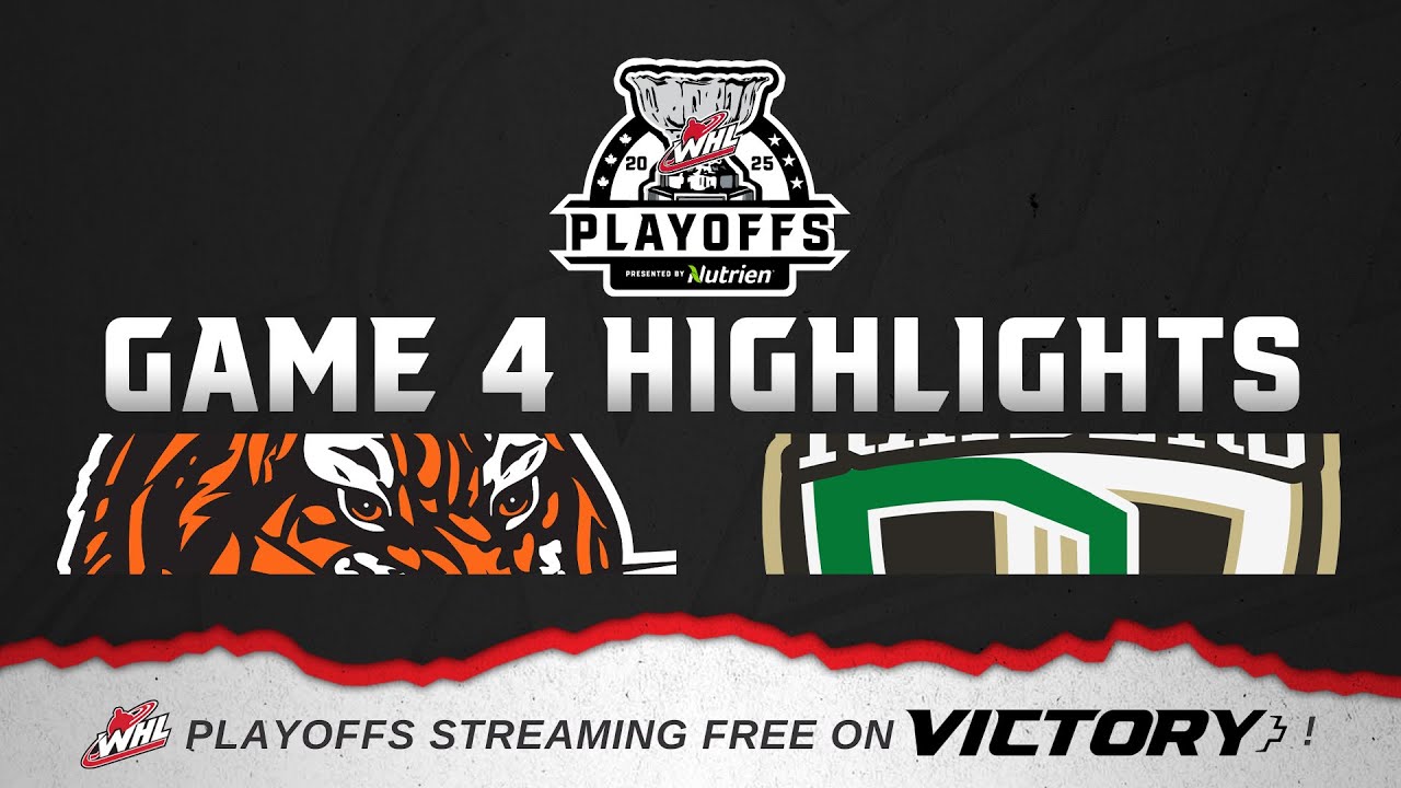 Medicine Hat Tigers at Prince Albert Raiders — Game 4 | 2025 WHL Playoffs Highlights