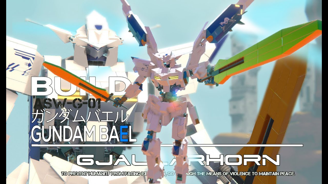 POV grunt pilot encounters a Gundam for the first time | ASW-G-01 BAEL ガンダム・バエル | Trailmakers Build
