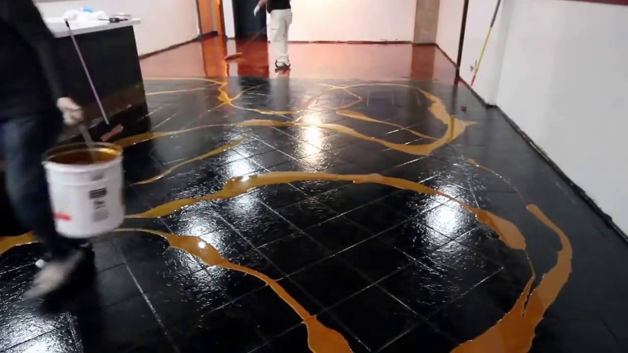 APLICACION DE PORCELANATO LIQUIDO  SOBRE BALDOSA