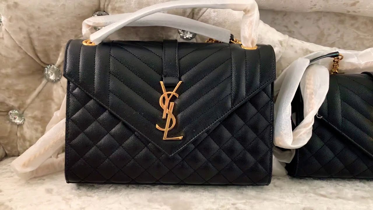 Comparison Between Small and Medium YSL ENVELOPE
